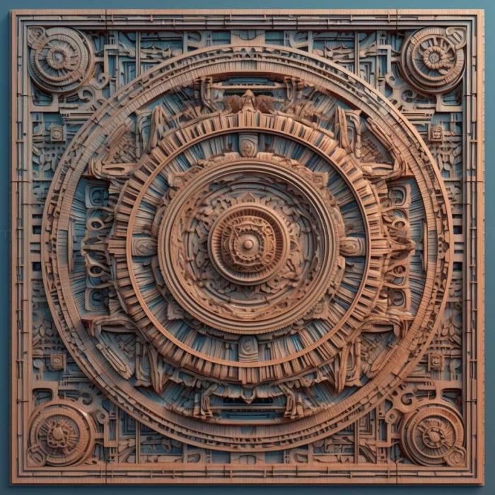 Patterns and decorations (stl blueprint 2, PATTERN_2130) 3D models for cnc